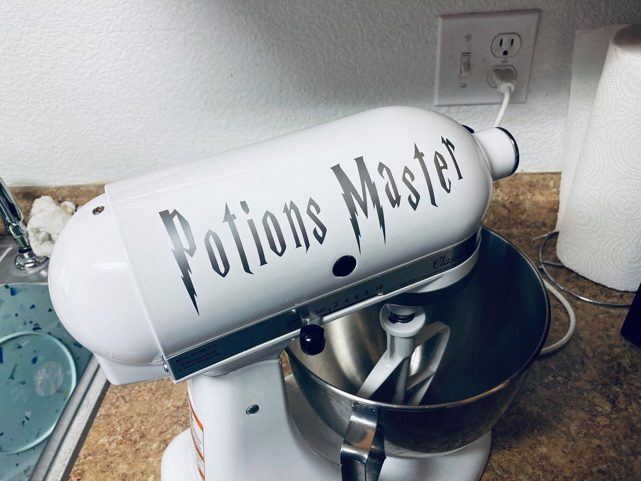 The Stand Mixer Decal Arrived - I Love It - The Art of Doing Stuff