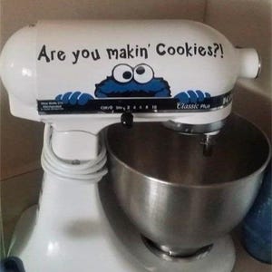 Stand Mixer Decal/Kitchenaid Decal/Sticker