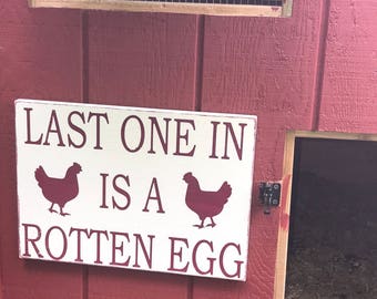 Chicken Coop Signs Etsy