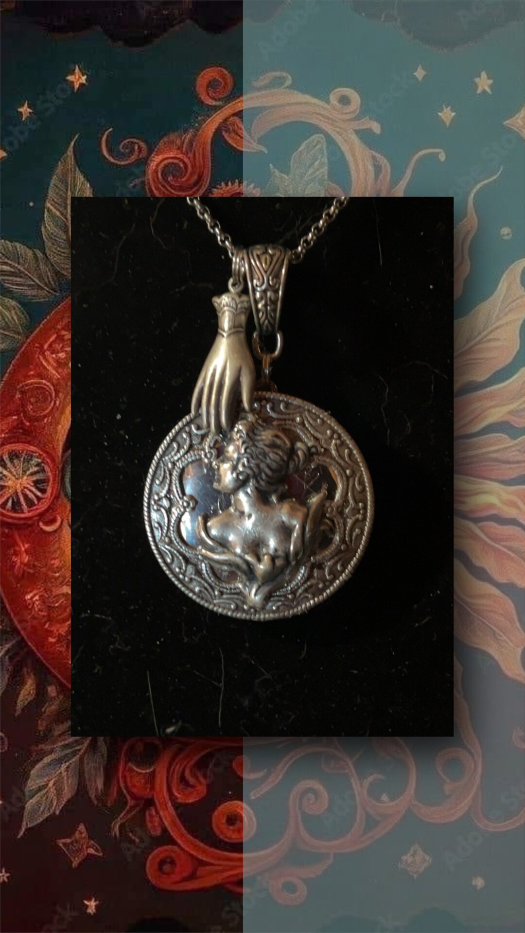 Elegant Victorian Lady Locket - Silver Tone Filigree Gift for Wife - Etsy