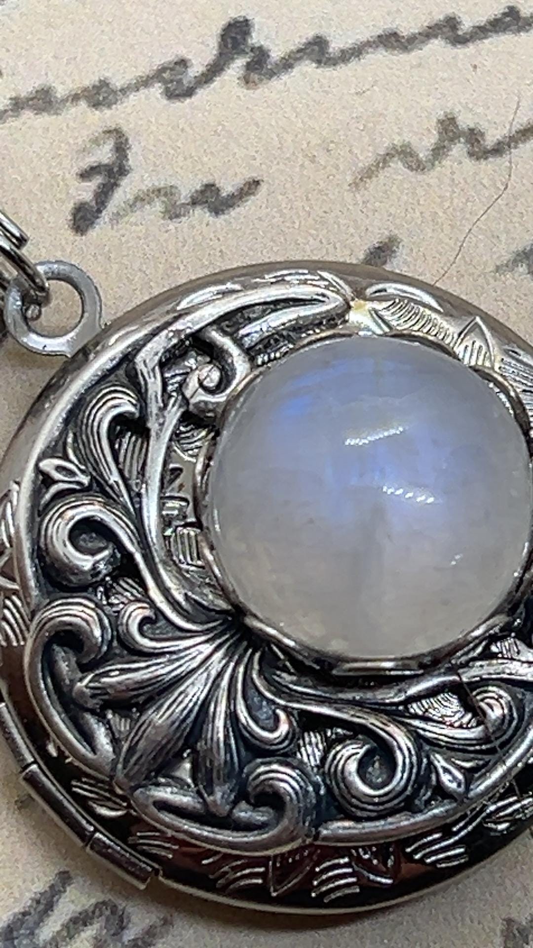 Moonstone Locket
