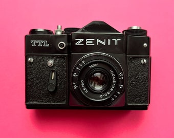 ZENIT TTL  vintage SLR 35 mm film camera