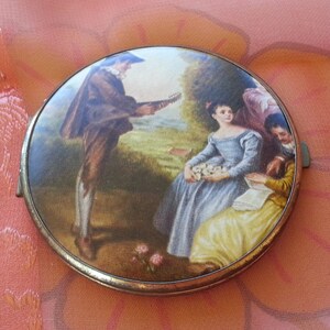 Antique Victorian Compact Mirror SALE