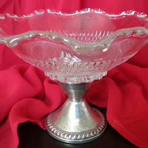 Vintage Sterling Silver Bowl Candy Dish