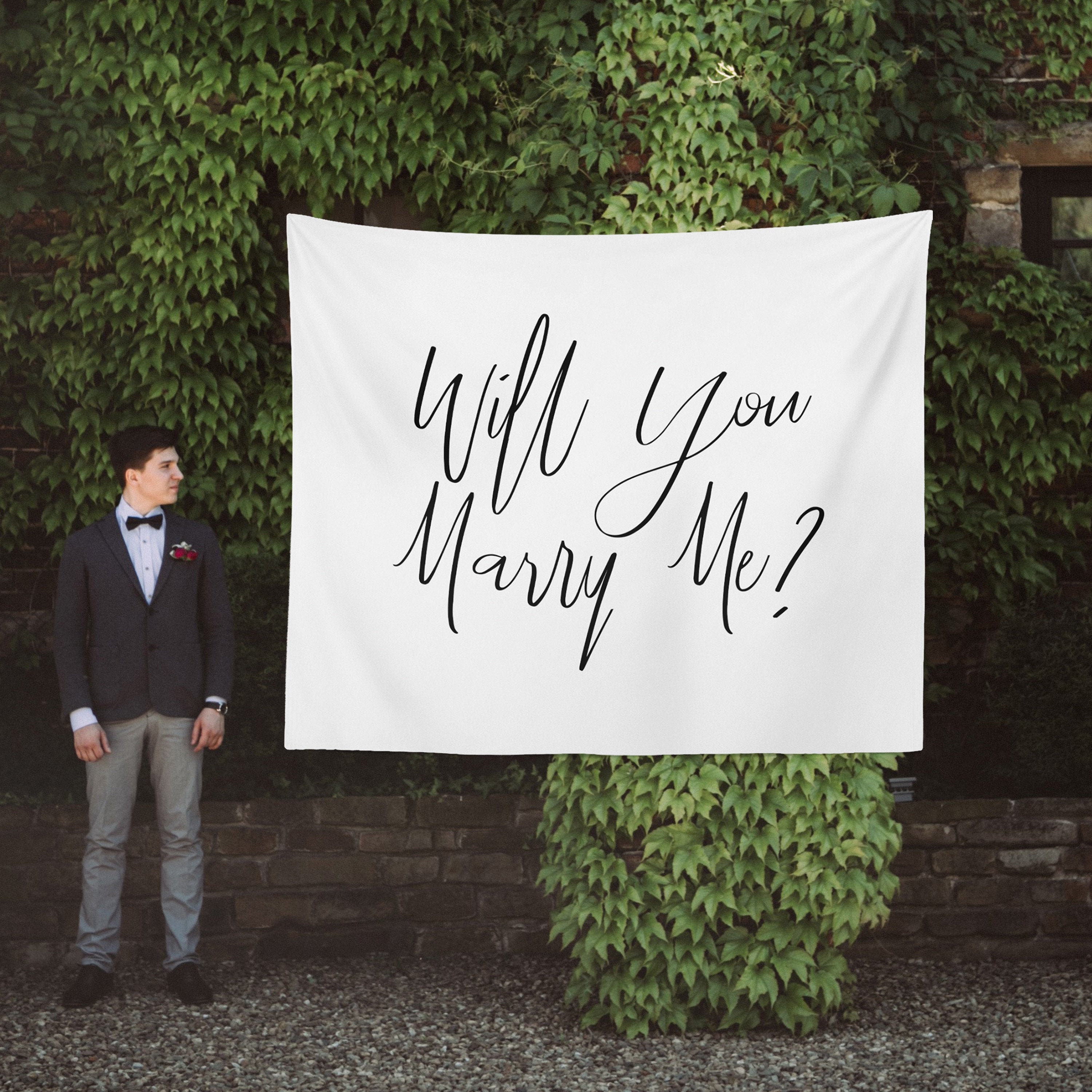 Will You Marry Me Banner Proposal Idea Large Sign Etsy Will You Marry Me Banner Proposal Idea Large Sign Etsy