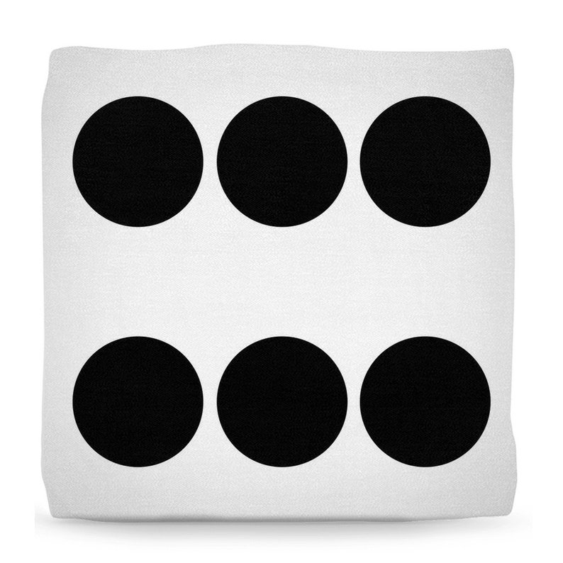 Huge Dice Cube Ottoman Gaming Pouf Home Decor Unique Furniture Etsy