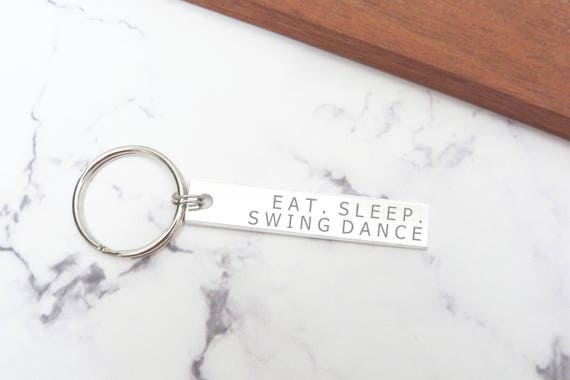Swing Dance Keychain Dance Partner Gift Men Key Chain Dancer Key Ring Women Gift Ideas