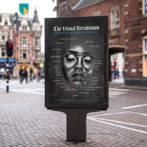 Vintage ansiktspiercingdiagram Ansiktspiercingdiagram Typer av ansiktspiercingar Poster Ansiktspiercingar Konst Gåva till piercingar