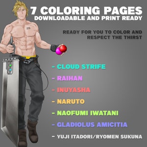 Bara Coloring Book for Yaoi, Fujoshi, BL/Shounen Ai and Gaymer Fans image 2
