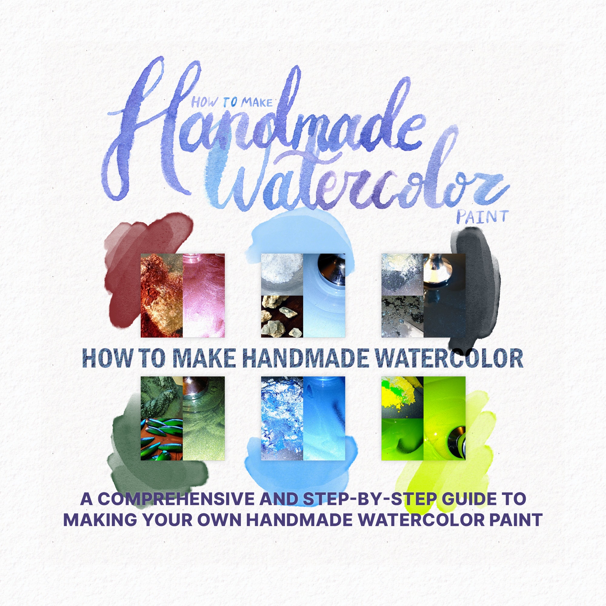 How to Make Your Own Handmade Watercolor Paint Digital Booklet How-to ...