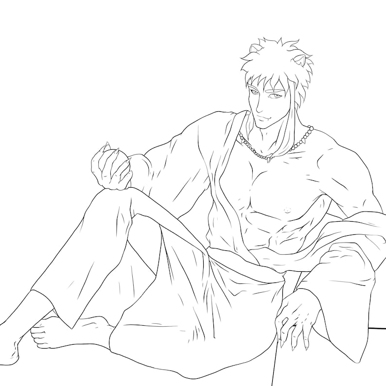 Bara Coloring Book for Yaoi, Fujoshi, BL/Shounen Ai and Gaymer Fans image 6