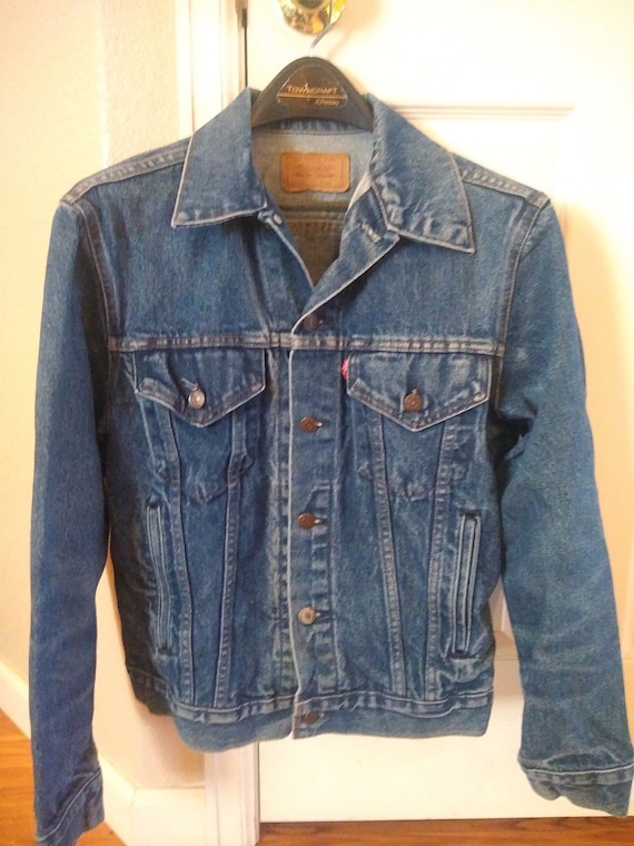 Vintage 1970's  men's Levi's jean jacket