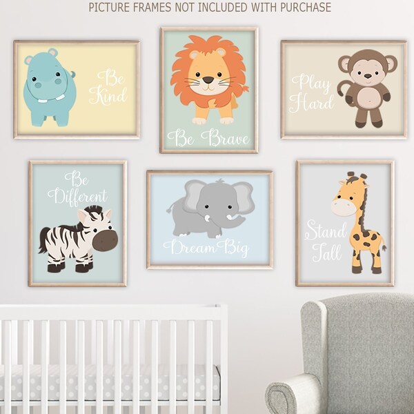 Zoo Animal Nursery Etsy