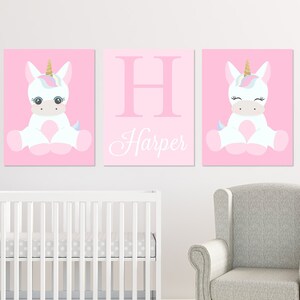 baby girl unicorn nursery