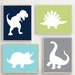 Dinosaur Nursery Wall Art Dinosaur Nursery Decor Dinosaur - Etsy