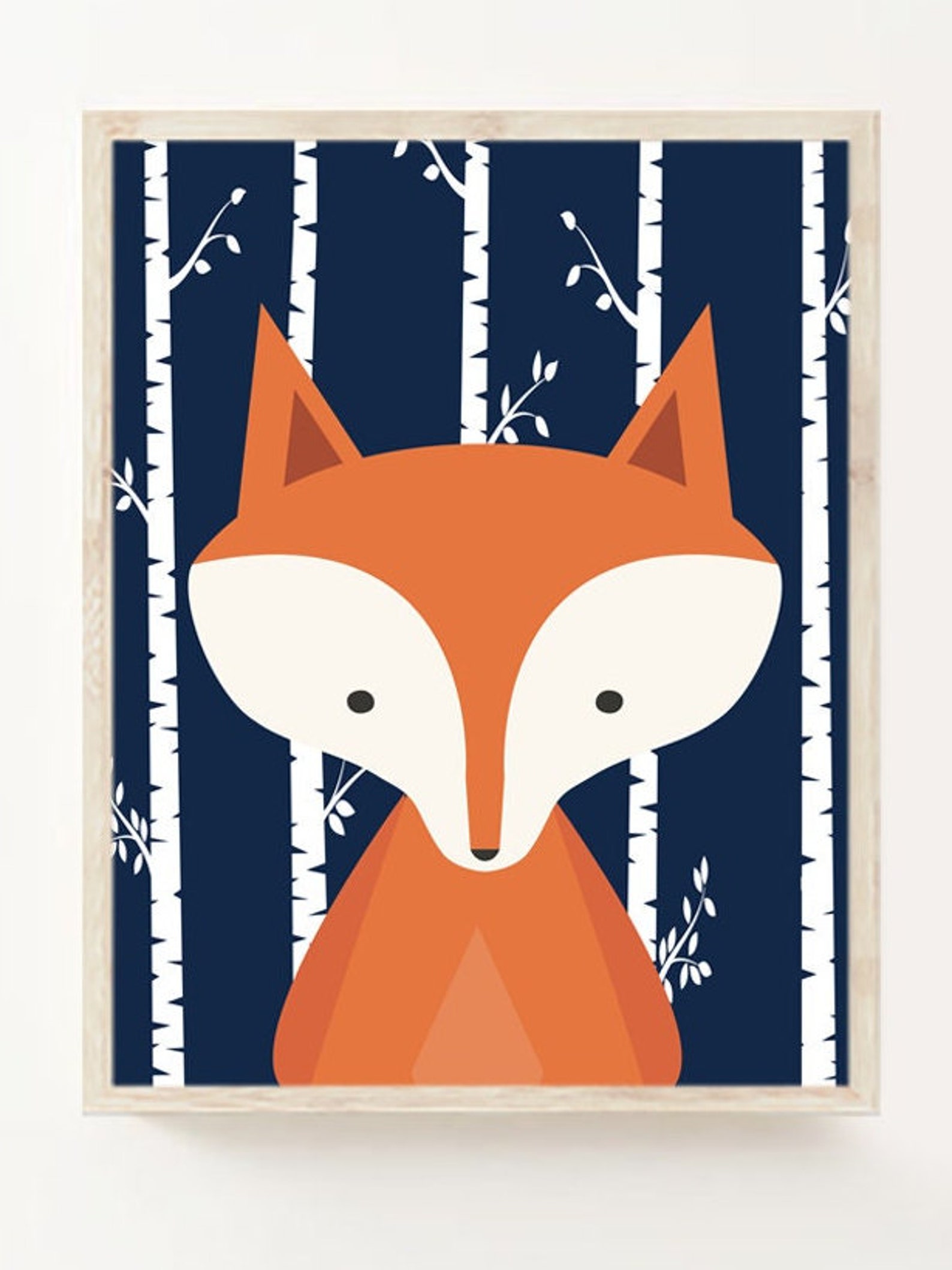 Boy Nursery Art Woodland Nursery Art Woodland Animals Etsy