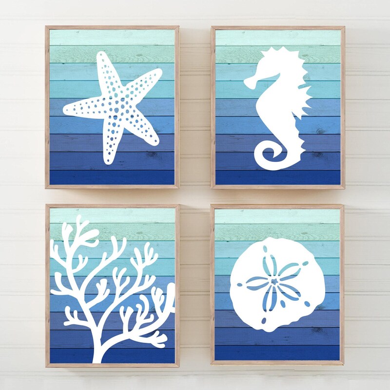 Beach Bathroom - Etsy