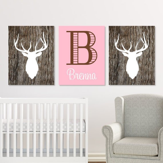 pink deer nursery