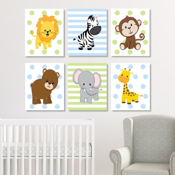 zoo animal nursery theme
