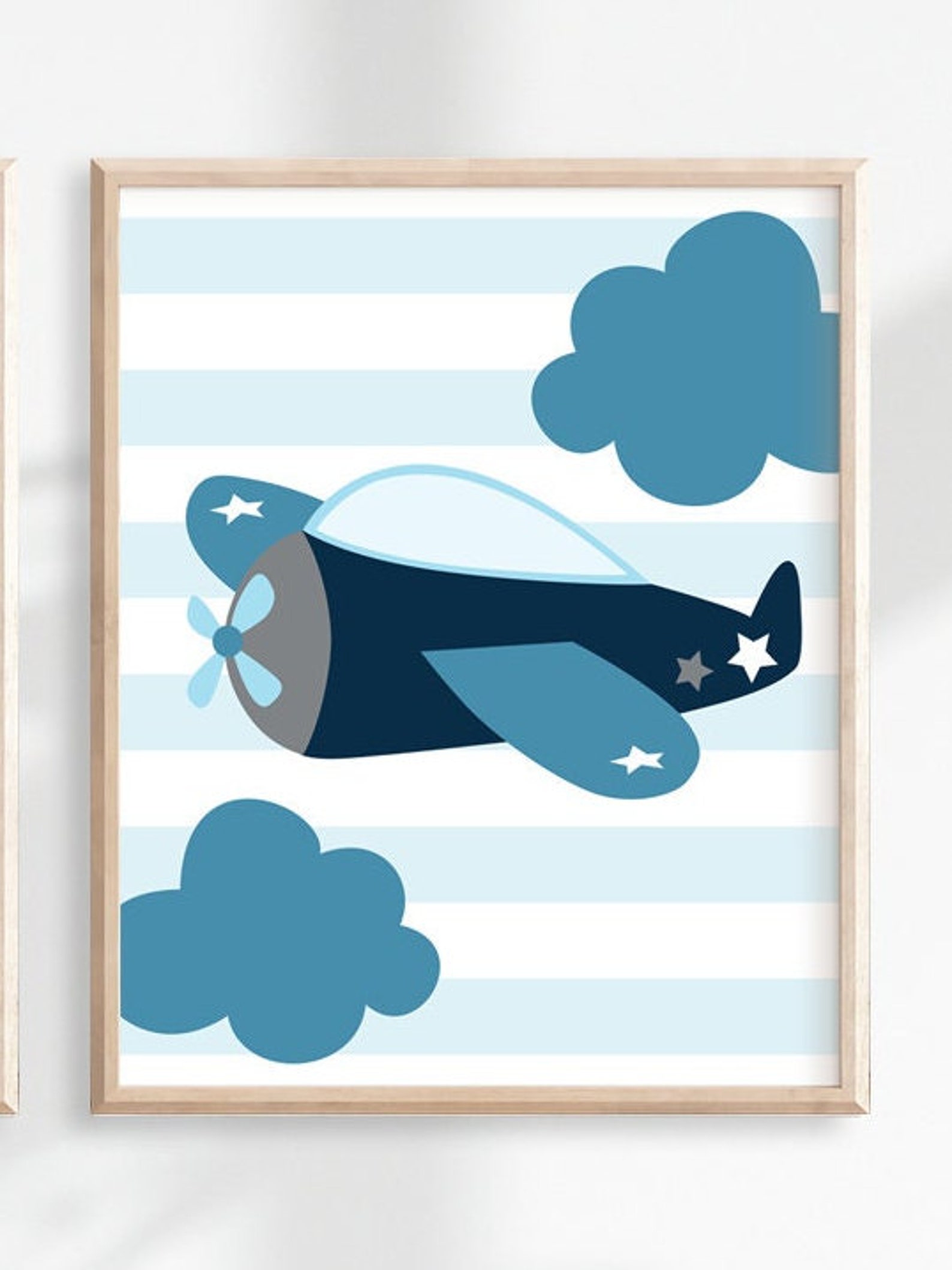 Airplane Nursery Art Prints Baby Boy Airplane Nursery Wall - Etsy