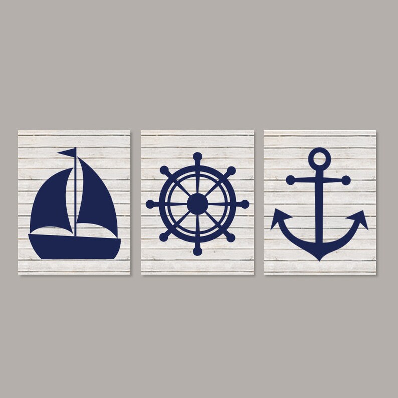 Nautical Wall Art Nautical Nursery Decor Home Decor Beach Etsy Nautical Wall Art Nautical Nursery Decor Home Decor Beach Etsy