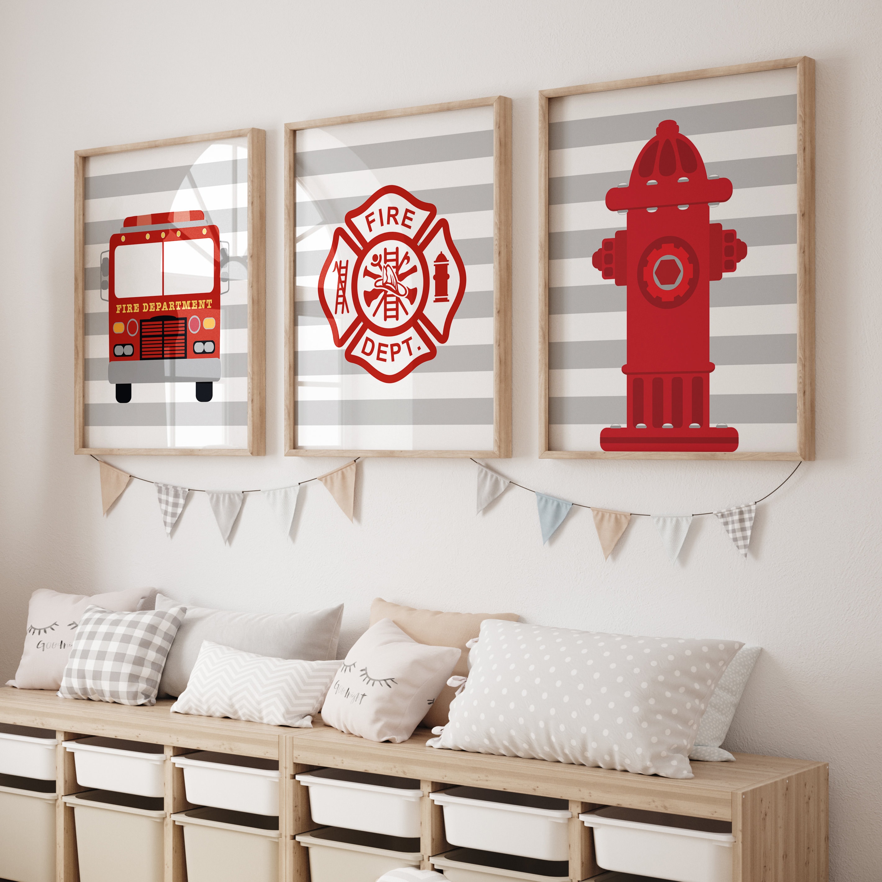 Fire Truck Bedroom Ideas