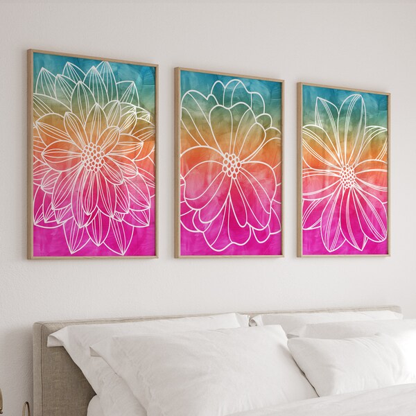 Teen Girl Wall Art Etsy