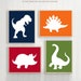 Dinosaur Nursery Wall Art Dinosaur Nursery Decor Dinosaur - Etsy