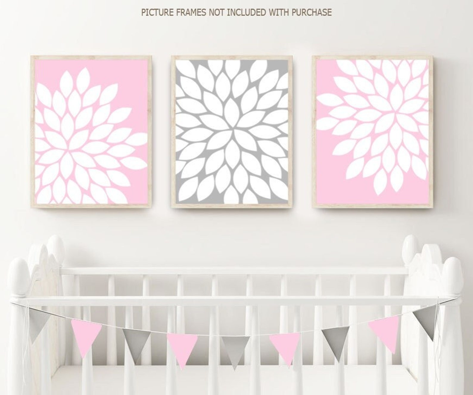 Floral Nursery Decor Baby Girl Nursery Wall Art Prints or - Etsy