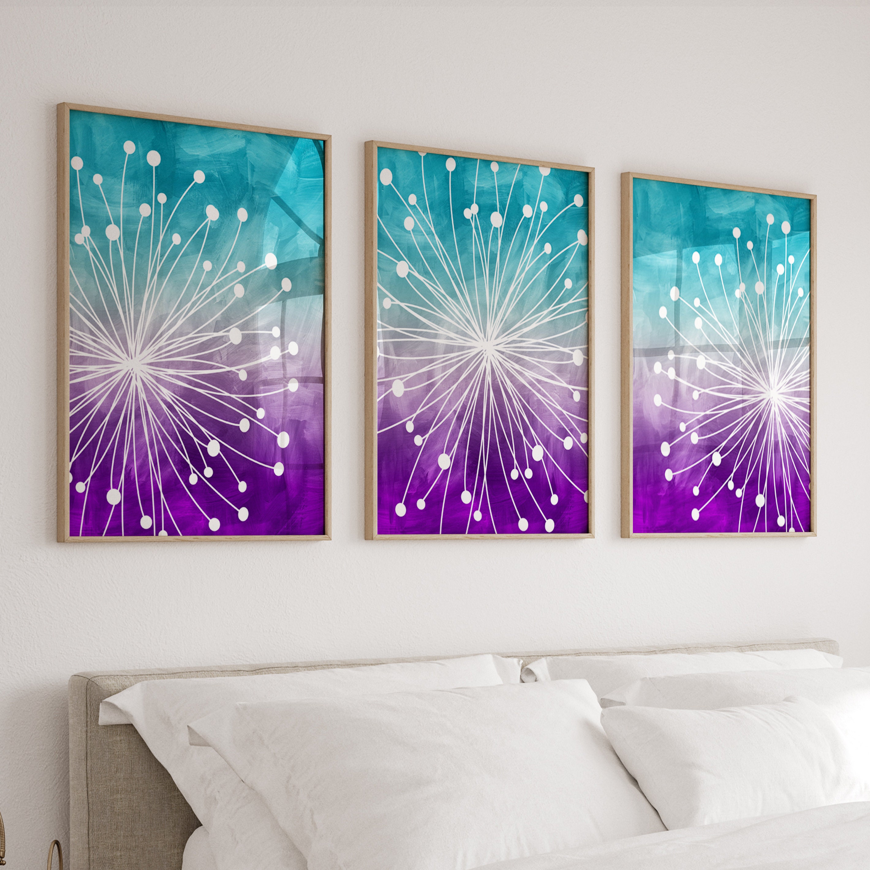 Purple Teenage Girls Room