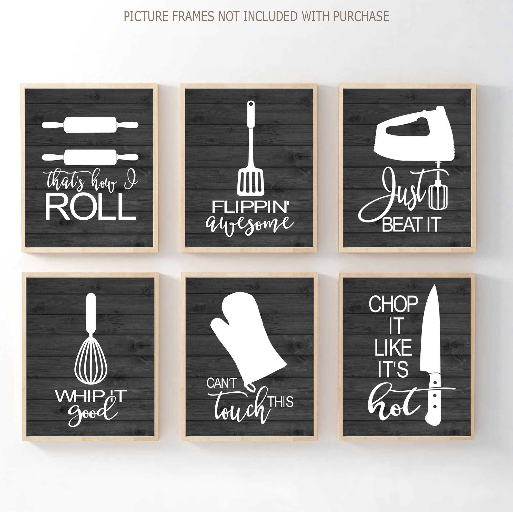 Funny Chalkboard Cooking Sayings Kitchen Wall Art – INKtropolis