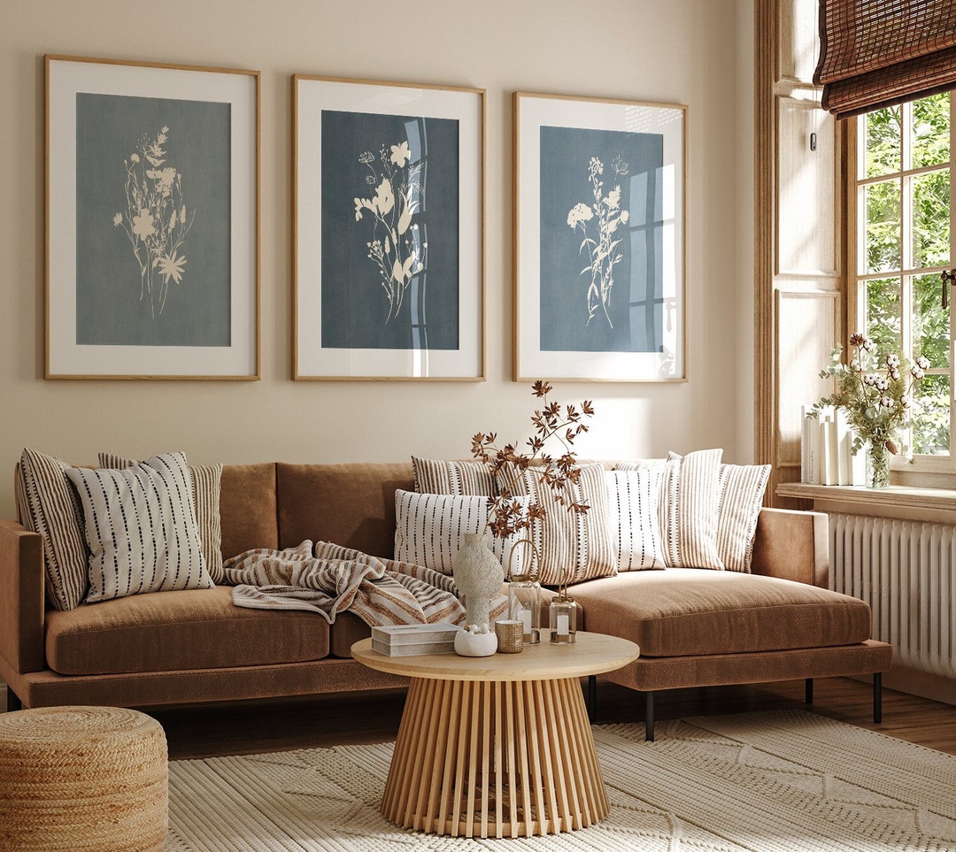 Living Room Art Wildflower Prints or Canvas Wildflower - Etsy