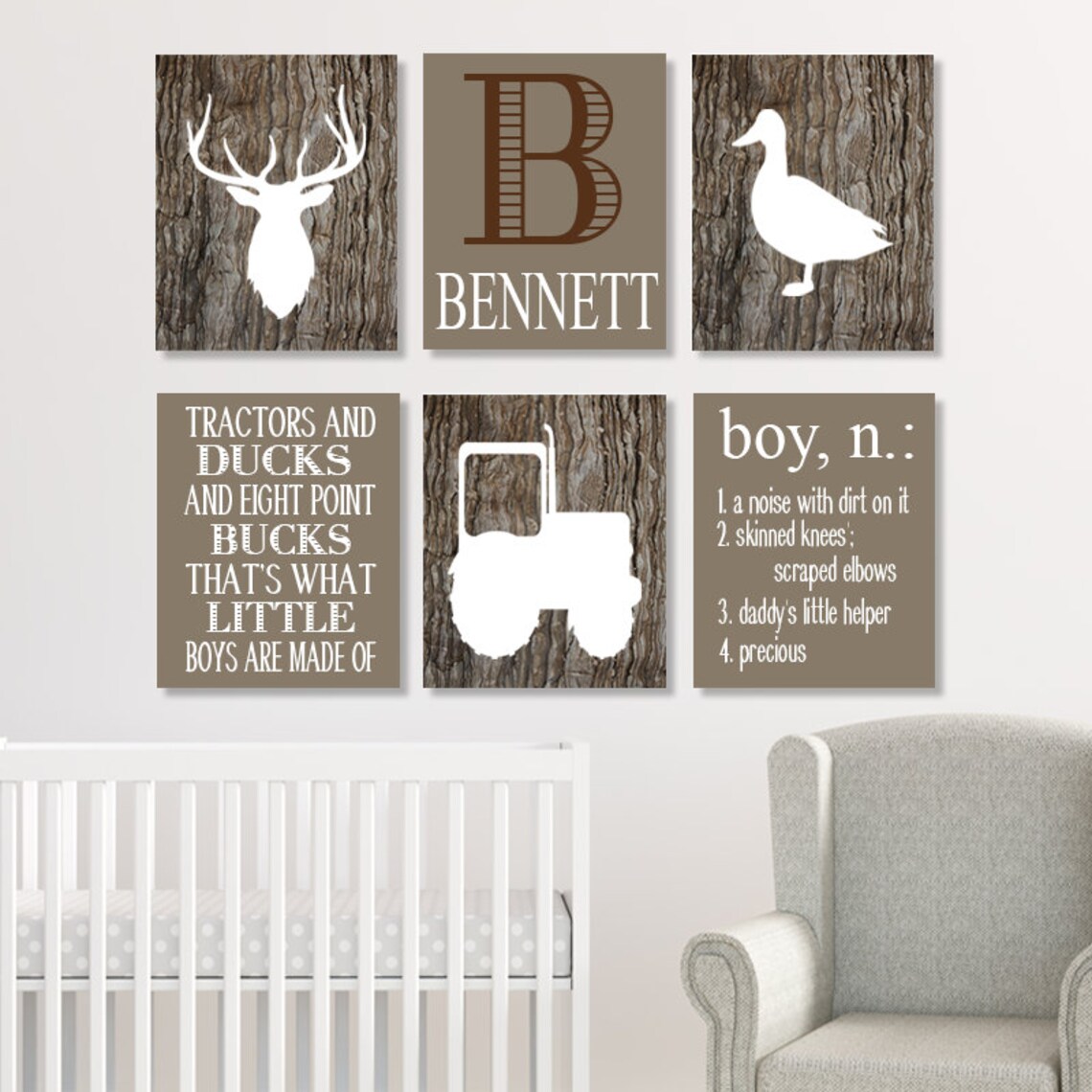 DEER Nursery Decor Deer Nursery Wall Art Deer Nursery Prints Etsy