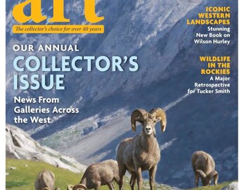 Southwest Art Annual Collector's issue October 2020 Women in Art Wildlife in the Rockies Galleries in West Rams Western Landscapes
