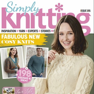 YOUR CHRISTMAS COUNTDOWN SPECIAL ISSUE 2020 NO.204 SIMPLY KNITTING MAGAZINE
