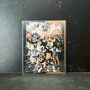 Sale-Pittsburgh Steelers Iconic STEEL CURTAIN 7 Player Signed 8”x10” Photo, NFL Signatures Autographs, Jack Ham, Dwight White, Rocky Bleier