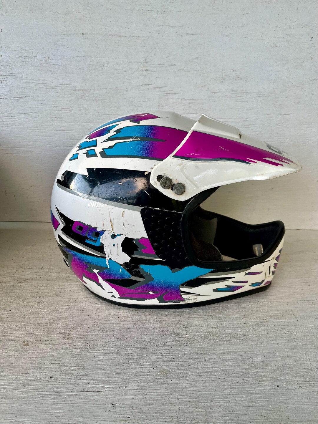 Vintage 90s AGV M90 Motocross Helmet, Italian Made, Display Prop (size  58/US Medium) - Etsy