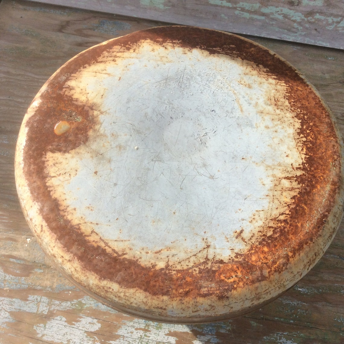 Antique Metal Hospital Bedpan Vintage Bathroom Laundry Room Etsy