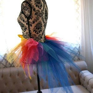 Bustle Tutu - Adult Tutu - Parrot Tutu - Kevin-ish Tutu - Rainbow Tutu