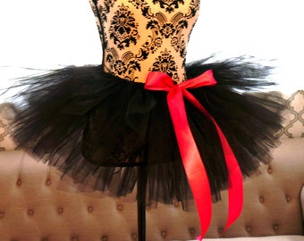 Black Tutu - Adult Tutu - Bachelorette Tutu