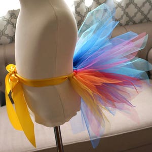 Kid's Bustle Tutu - Kevin-ish Tutu - Parrot Tutu