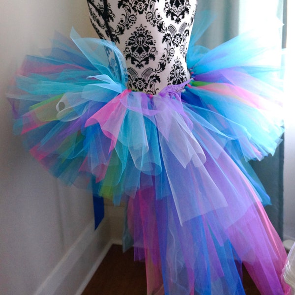 Mermaid tutu - Adult Tutu - Bustle Tutu - Blue tutu