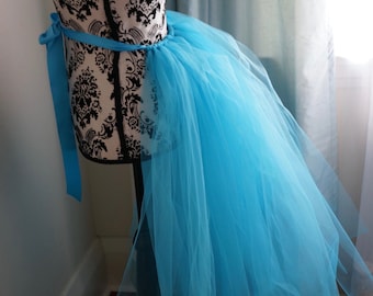 Turquoise Tulle Tail