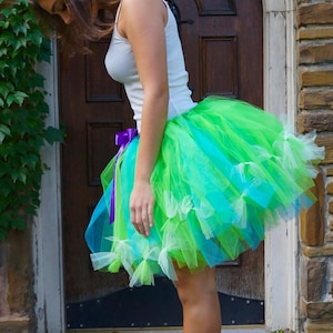 Arielish Tutu Adult Tutu Green Tutu Halloween Tutu Mermaid Tutu image 1