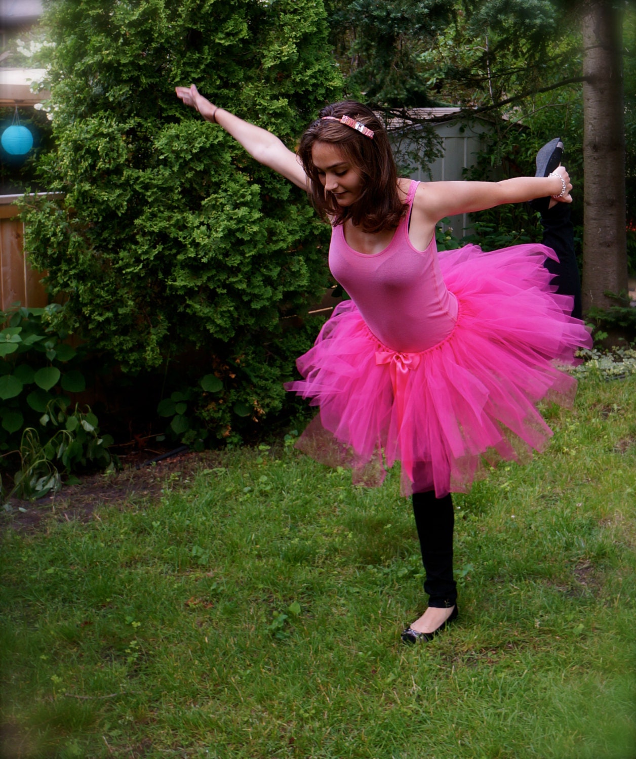 Pink Fun Run Tutu Costume Womens: Fancy Dress Race for Life Charity  Accessories