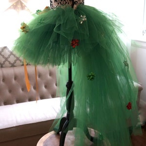 Christmas Tree Tutu - High Low Tutu - Adult Tutu