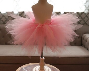 Light Pink Tutu - Girl's Tutu - Pixie Cut Tutu