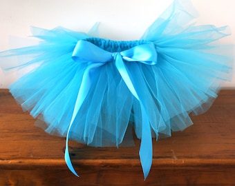 Tutu bébé - Tutu turquoise - Tutu bleu vif - Tutu bleu