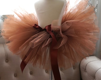 Tutu fille marron