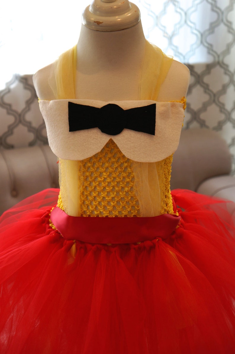 Girls Halloween Tweedle Dress Girls Costume Wonderland Tutu